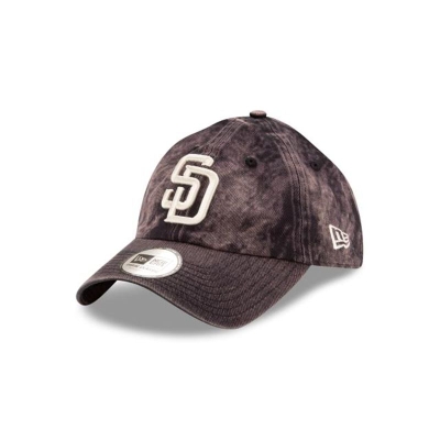 Sapca New Era San Diego Padres MLB Hand Brush Wash Casual Classic Adjustable - Albastri